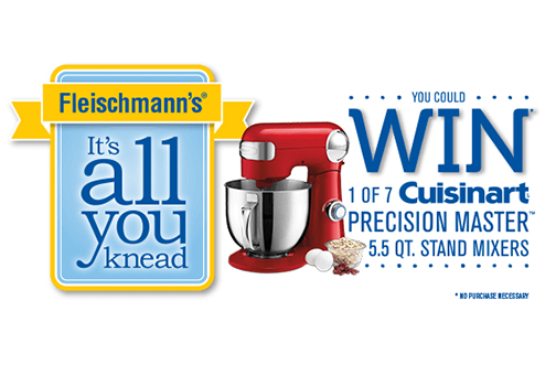 Fleischmann’s It’s All You Knead Contest