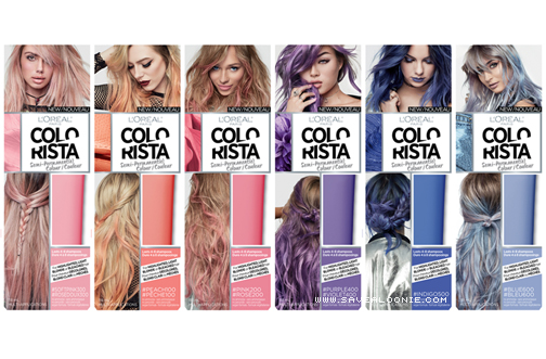 8. L'Oreal Paris Colorista Semi-Permanent Hair Color for Brunettes, Peach - wide 8