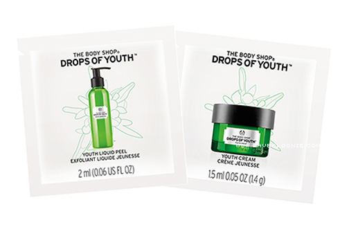 Free The Body Shop Drops of Youth Samples