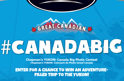 Chapman’s Canada Big Sweepstakes
