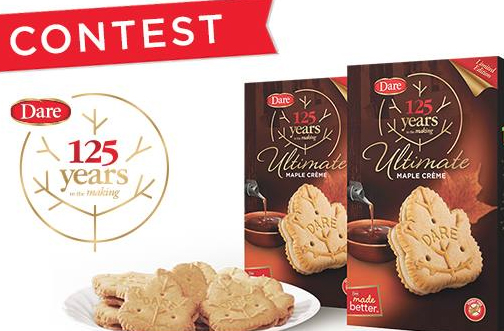 Dare Maple Creme Contest