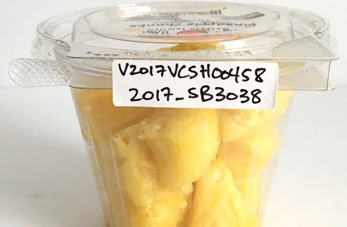 RECALL: Western Family Pineapple Cups