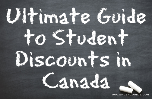 Canada Student Discounts 2017