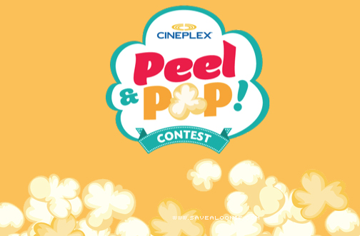 Cineplex Peel & Pop Contest