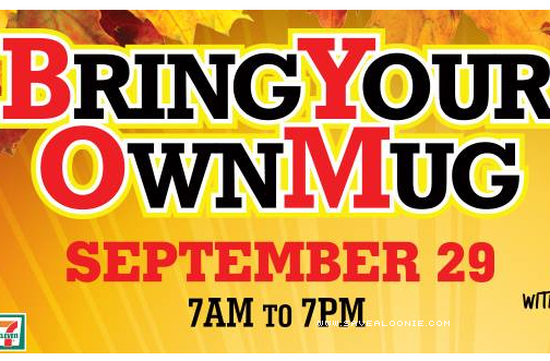 7-Eleven Bring Your Own Mug Day