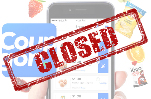 Coupgon has SHUT DOWN