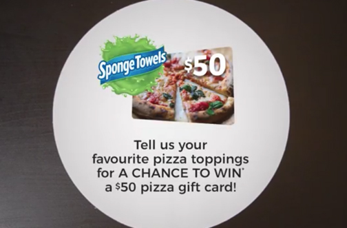 SpongeTowels Halloween Pizza Contest