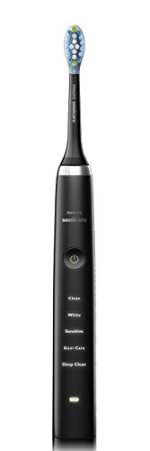 Philips Sonicare DiamondClean Rechargeable Electric Toothbrush with 5 Brushing Modes and USB Travel Case