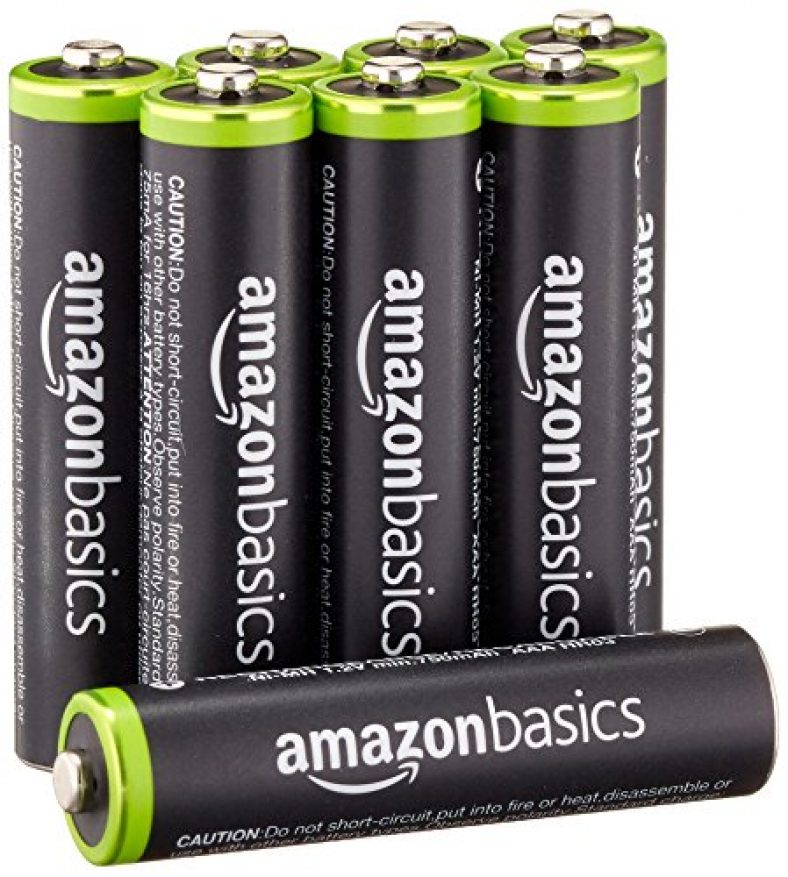 AmazonBasics AAA Rechargeable Batteries (8Pack) Precharged Packaging May Vary — Deals from
