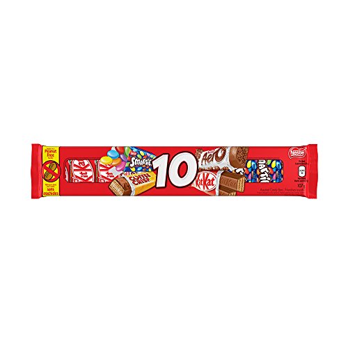 NESTLÉ FAVOURITES Snack Size, 107g (Pack of 10)