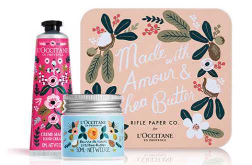 L’Occitane Rifle Paper Co. Sampler