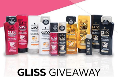 Rexall Schwarzkopf Gliss Giveaway