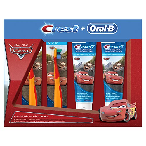 Crest Oral-B & Kids Special Pack Featuring Disney & Pixar’s Cars