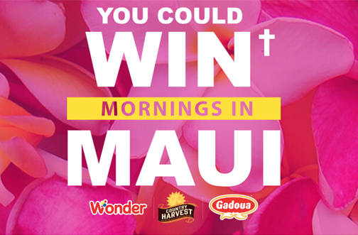 Weston Mornings in Maui Contest
