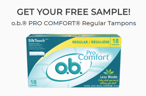 FREE o.b. PRO COMFORT Tampons