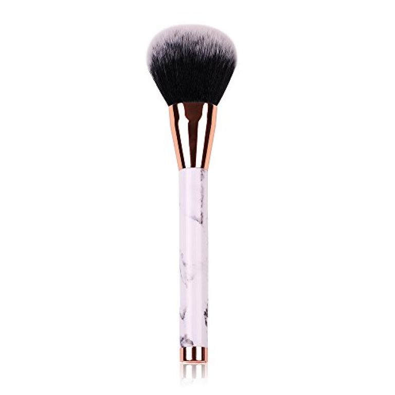 Foundation Makeup Brush Flawless Face Brush Powder Brush with Marble