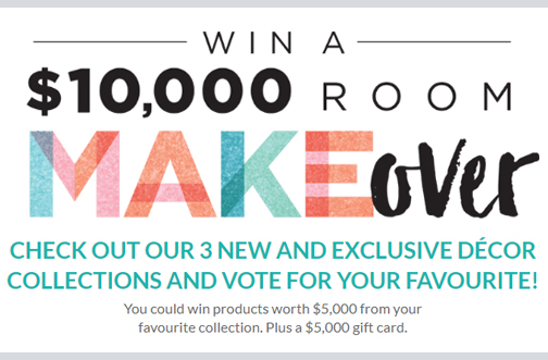 Michaels Room Makeover Sweepstakes