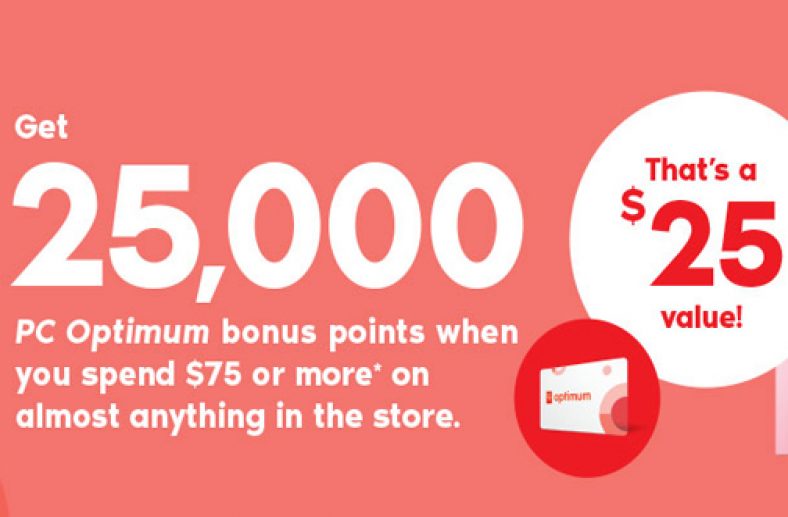 SDM 25,000 PC Optimum Points — Deals from SaveaLoonie!