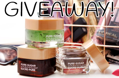29Secrets L’Oreal Pure-Sugar Scrubs Giveaway