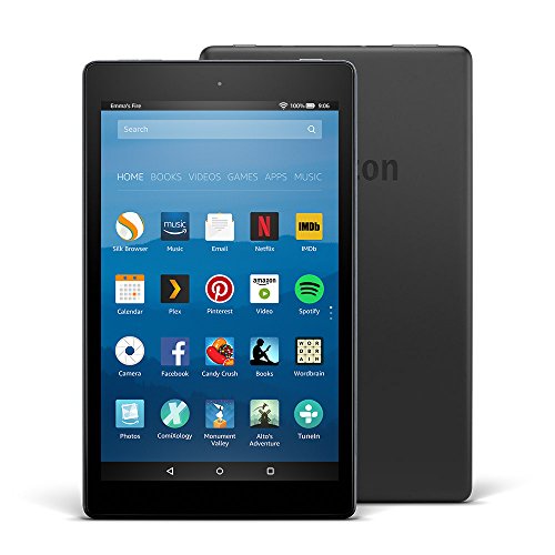 Fire HD 8 Tablet, 8″ HD Display, 16 GB, Black