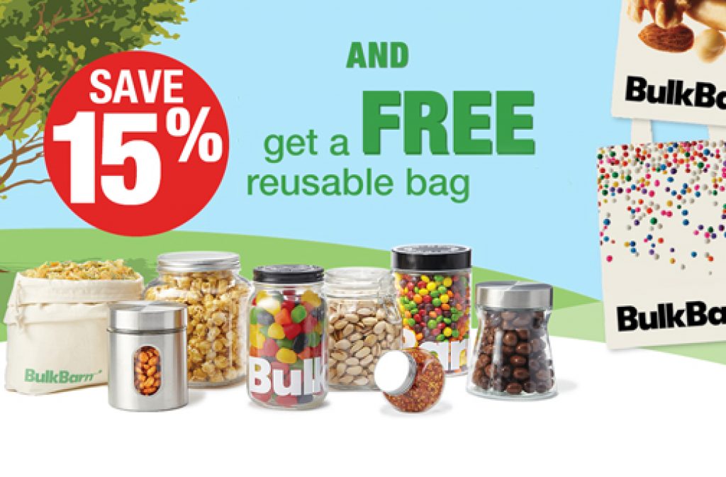 Free Bulk Barn Bag + 15 Savings — Deals from SaveaLoonie!