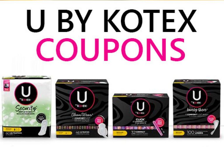 U by Kotex Product Coupons | Save up to $12 — Deals from SaveaLoonie!