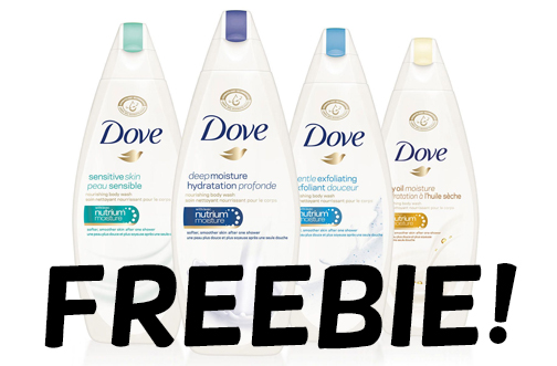 Free Dove Body Wash