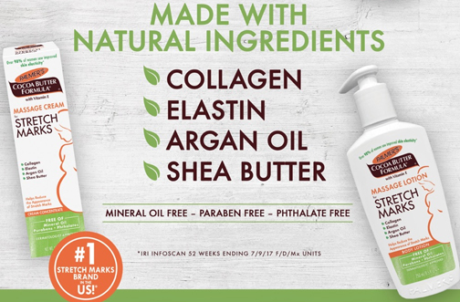 Free Palmer’s Cocoa Butter Massage Lotion For Stretch Marks Sample