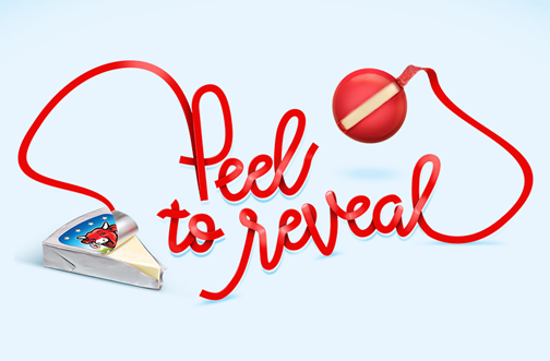 The Laughing Cow Peel to Reveal 2018