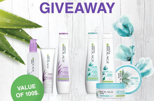Matrix Biolage Giveaway