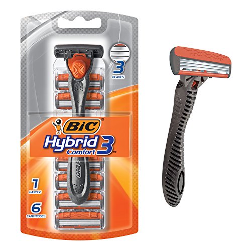 BIC Razor Hybrid3 3-Blade 6-Count
