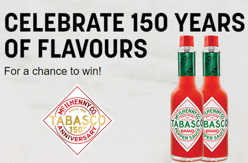 Tabasco Win A Trip to Lyon Contest