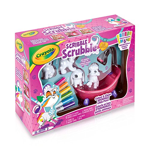 Crayola Scribble Scrubbie, Toy Pet Playset
