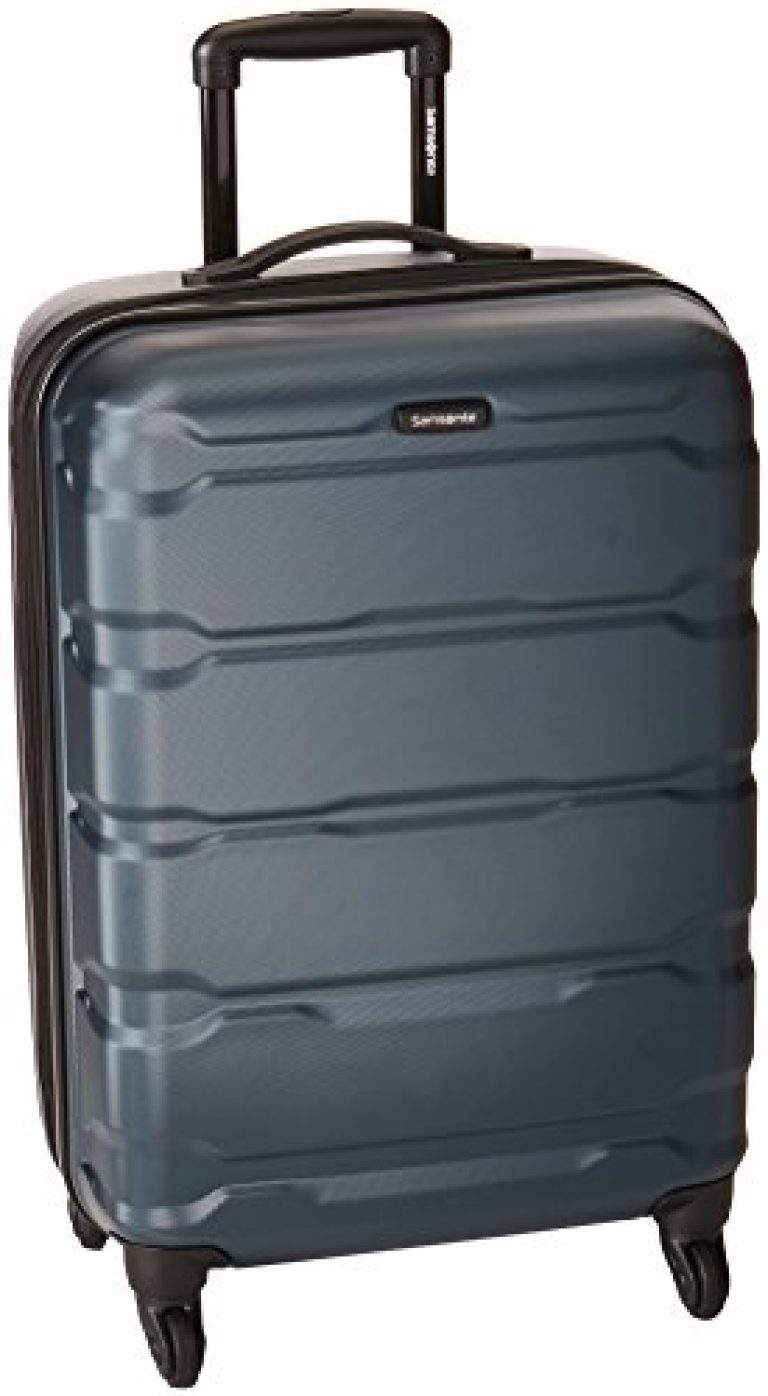 Samsonite Omni PC harde bagage, uitbreidbaar met draaiwielen, zwart, Carry-On 20-Inch, Omni PC hardshell bagage uitbreidbaar met draaiwielen