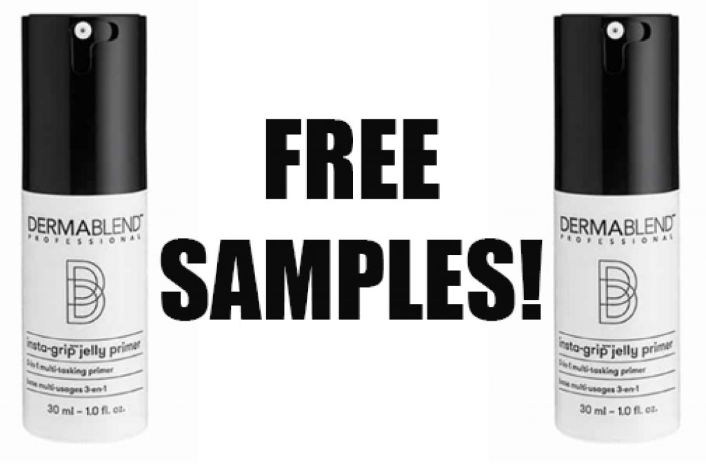 Free Dermablend Professional InstaGrip Jelly Primer Samples — Deals