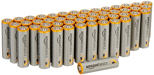 AmazonBasics AA Performance Alkaline Batteries (48 Count) – Packaging May Vary