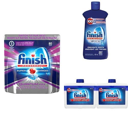 Dishwashing Pack Dishwashing Tabs, RinseAid, Dishwasher Cleaner