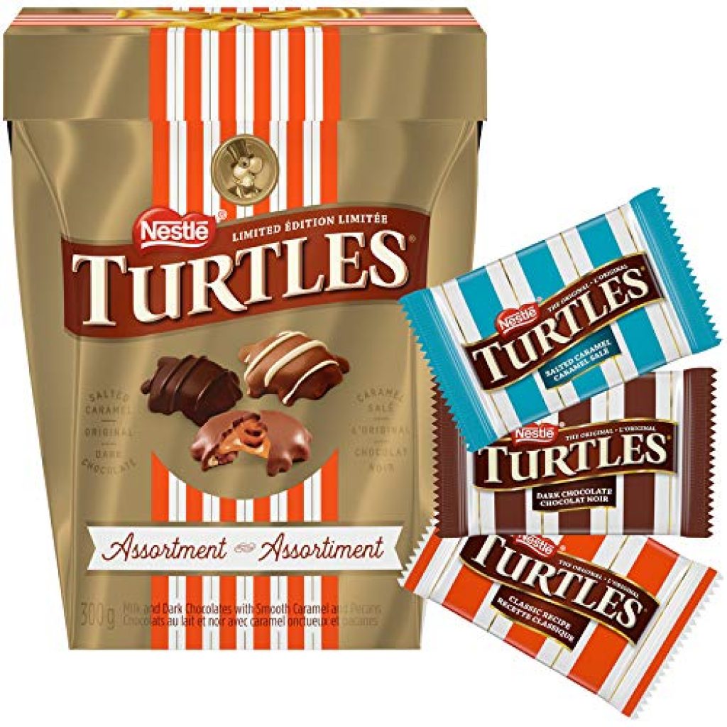 TURTLES Assorted Holiday Gift Chocolates Box, 300g — Deals from