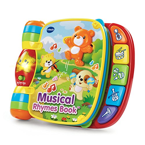 VTech Musical Rhymes Book (Frustration Free Packaging – English Version)