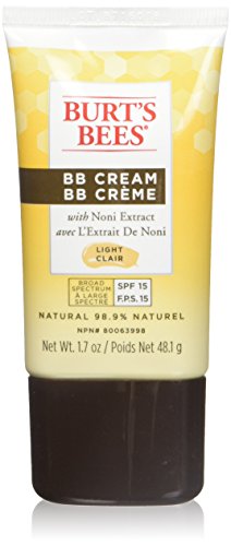 Burts Bees BB Cream with SPF 15, Light, 48.1g