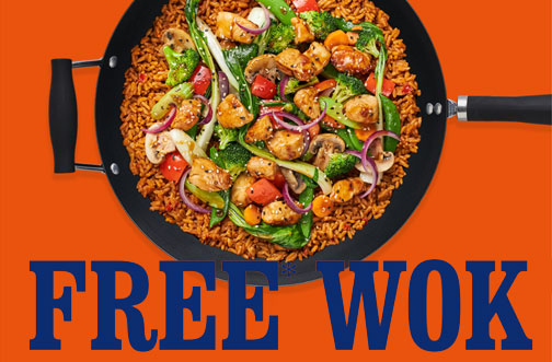 free uncle ben's wok