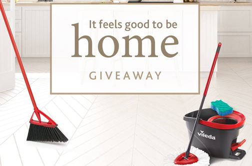Vileda Feels Good To Be Home Giveaway