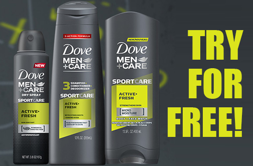 XYStuff – Dove Men+Care SPORTCARE