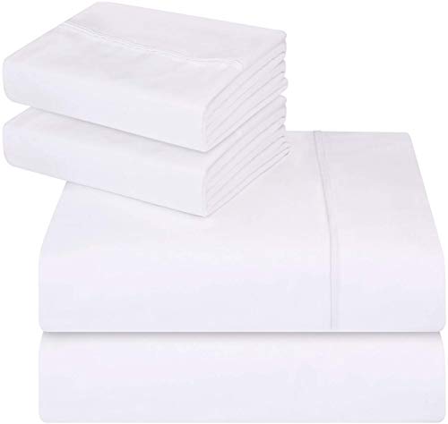 Utopia Bedding 4-Piece Queen Bed Sheet Set