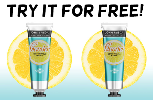 ChickAdvisor – John Frieda Go Blonder Lemon Miracle Masque