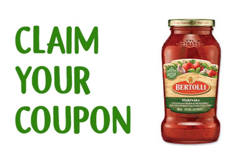 Bertolli Pasta Sauce Coupon — Deals from SaveaLoonie!