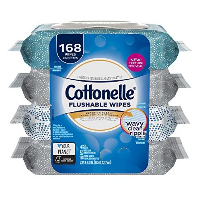 Cottonelle Fresh Care Flushable Cleansing Cloths Bundle, 168 Count