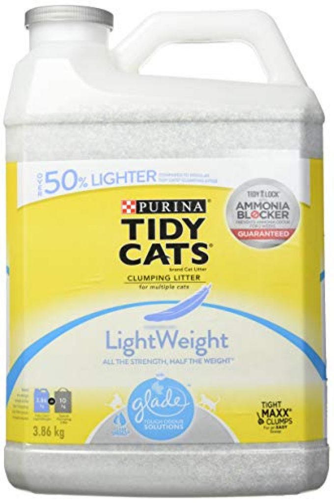 Purina Tidy Cats Lightweight Clumping Cat Litter; Glade Scented 3.86