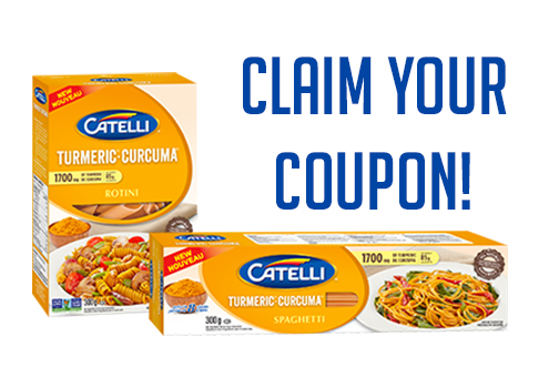 Catelli Turmeric Pasta Coupon