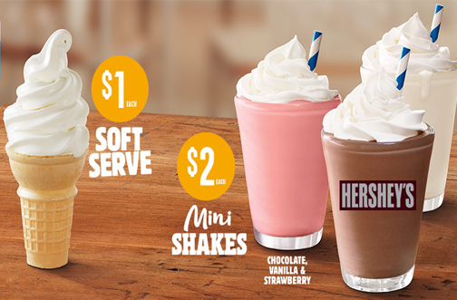 burger king ice cream deals